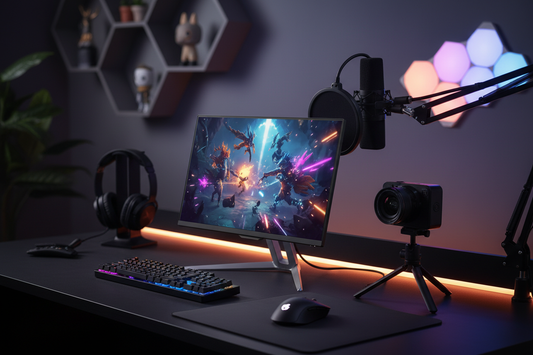 Portable Monitor Setup for Gaming and Streaming