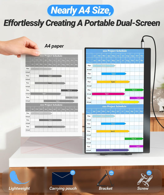 INGNOK YN02D 15.6-inch non-touch FHD portable monitor front view
