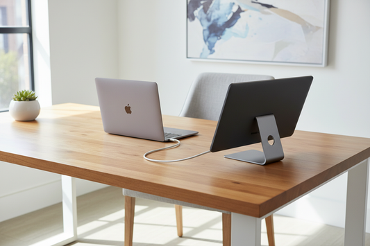 How to Use a Portable Monitor with a MacBook
