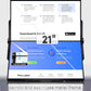 Ingnok Dual Portable Monitor,15.6inch FHD 1080P Screen with USB-C mini HDMI, Foldable Screen Design,Portable Dual Monitor Compatible with Windows/Mac, Easy Setup for Work