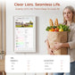 INGNOK 15.6" WiFi Digital Calendar & Family Organizer