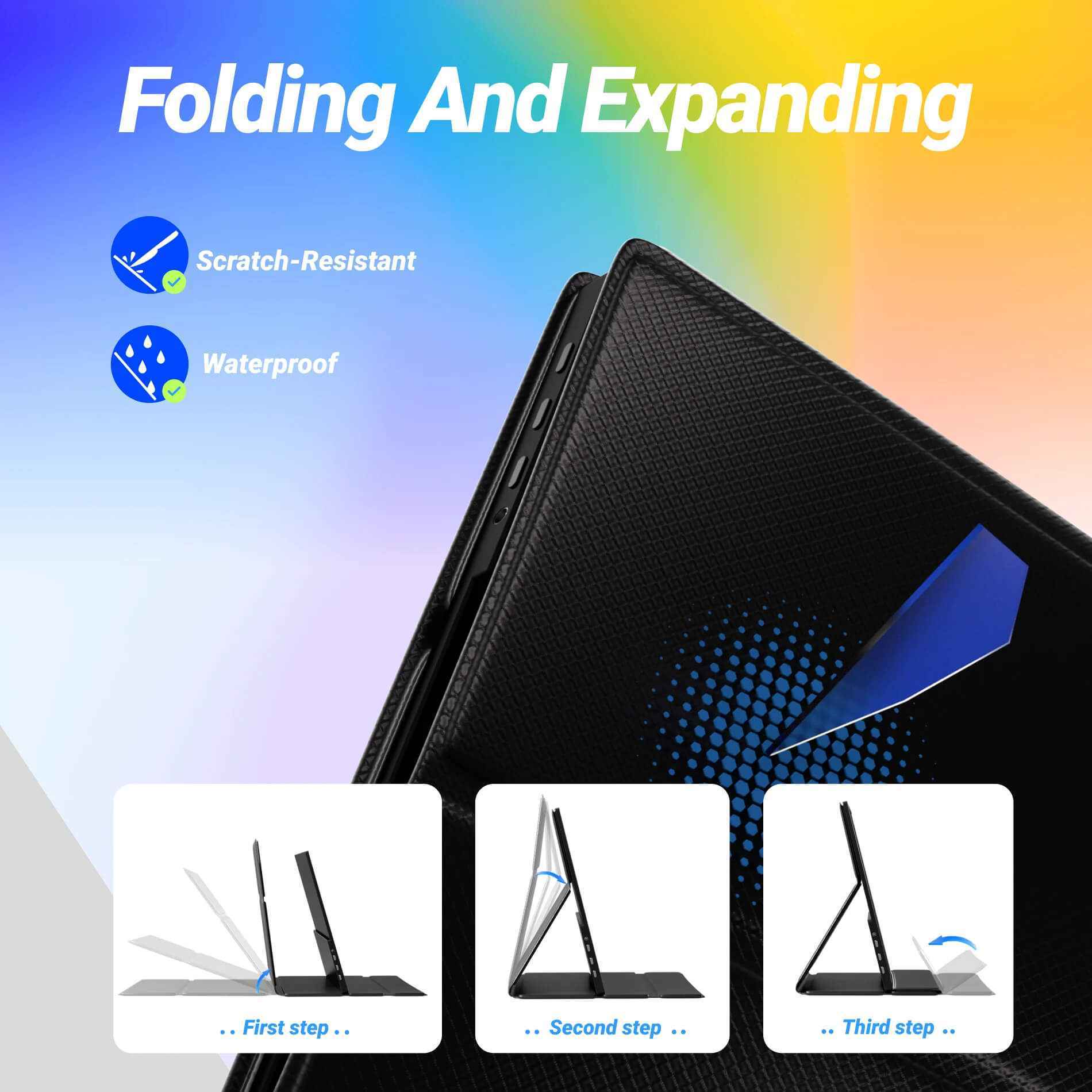 INGNOK YN02B 15.6" FHD Portable Monitor with Smart Protective Case (Copy)